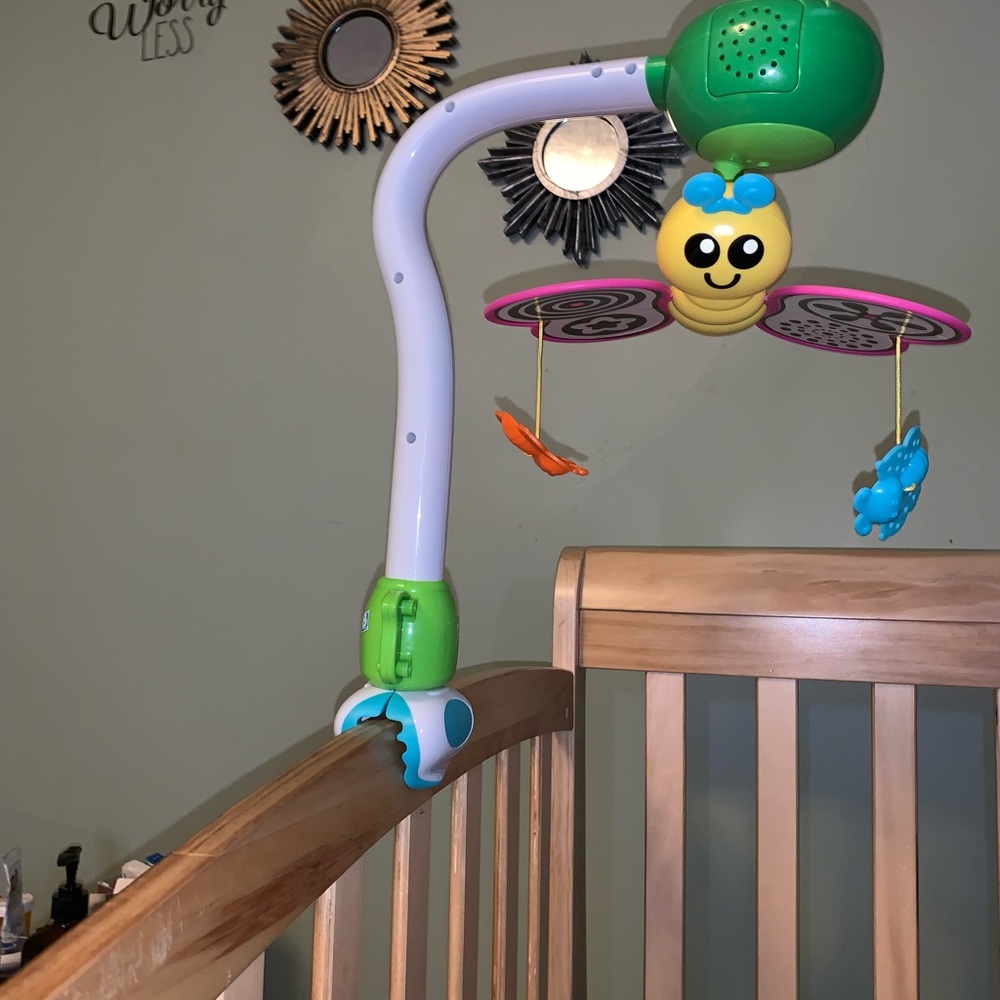 Crib or anywhere mobile